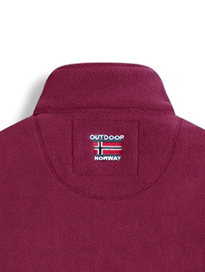 Fleece Jacket – Soft Warm Outdoor Jacket with High Collar