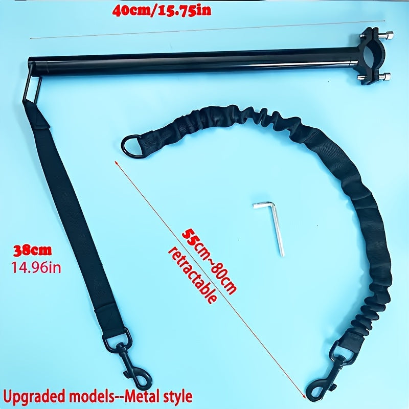Dog Bike Leash – Hands-Free Bicycle Lead with Shock Buffer