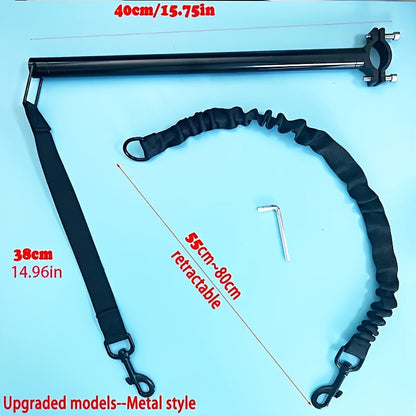 Dog Bike Leash – Hands-Free Bicycle Lead with Shock Buffer