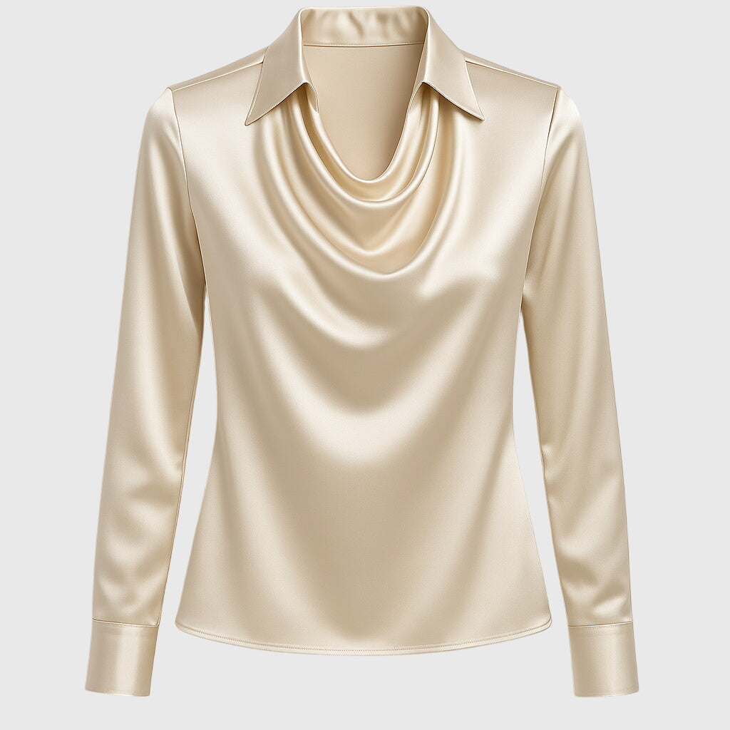Women's occasion satin blouse