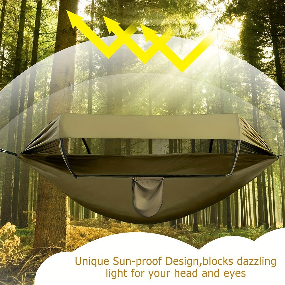 Camping Hammock – 3-in-1 with Mosquito Net & Sun Shade