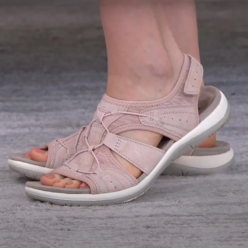 Orthopaedic Sandals for Women – Cushioned Arch Support Summer Sandals with Adjustable Straps