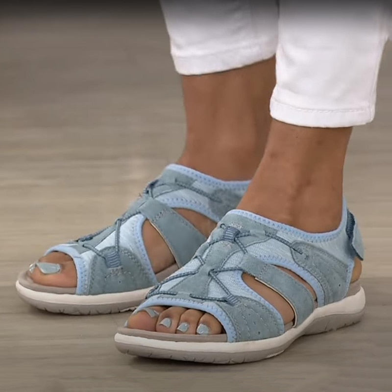 Orthopaedic Sandals for Women – Cushioned Arch Support Summer Sandals with Adjustable Straps
