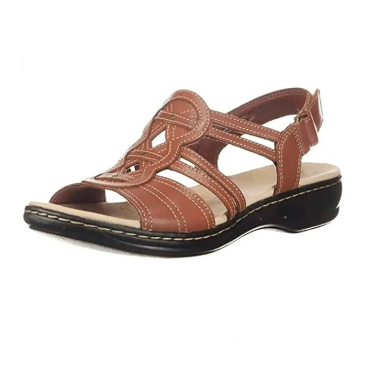 Ergonomic Sandals for Women – Arch Support Comfort Sandals with Contoured Footbed