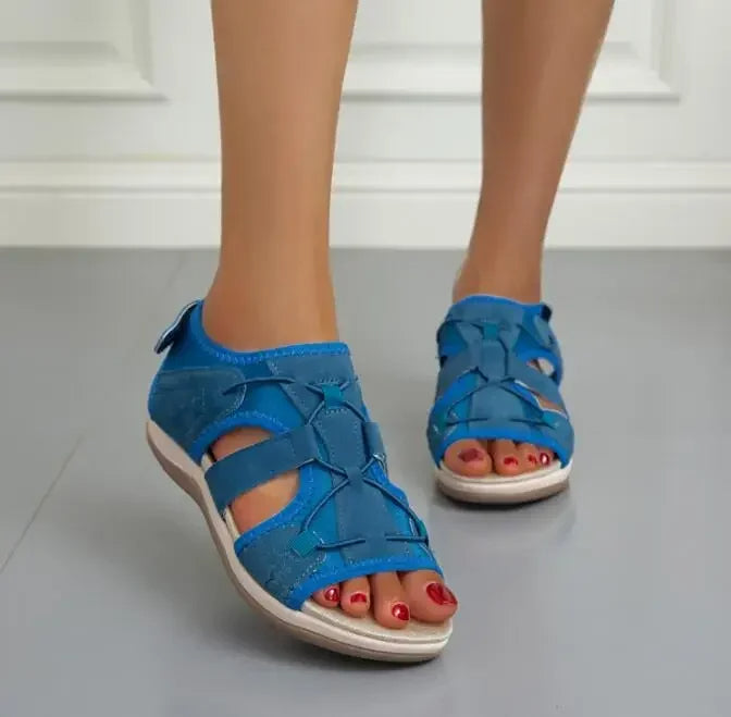 Orthopaedic Sandals for Women – Cushioned Arch Support Summer Sandals with Adjustable Straps