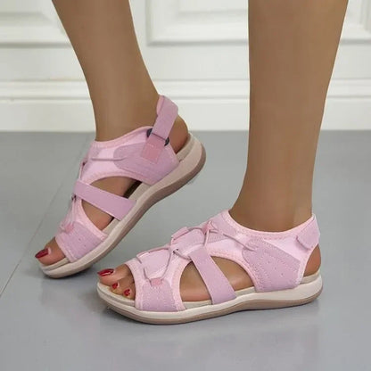 Orthopaedic Sandals for Women – Cushioned Arch Support Summer Sandals with Adjustable Straps