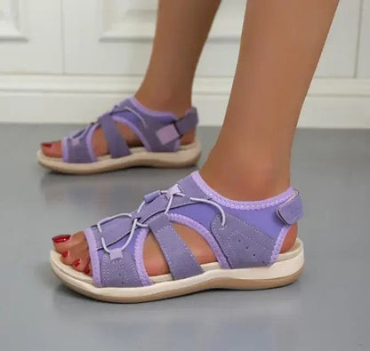 Orthopaedic Sandals for Women – Cushioned Arch Support Summer Sandals with Adjustable Straps