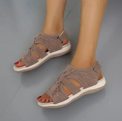 Orthopaedic Sandals for Women – Cushioned Arch Support Summer Sandals with Adjustable Straps
