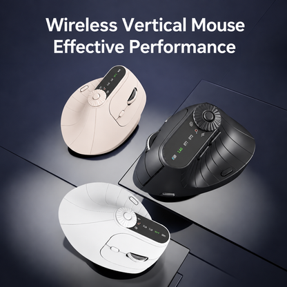 Vertical Wireless Mouse – Ergonomic Bluetooth Mouse