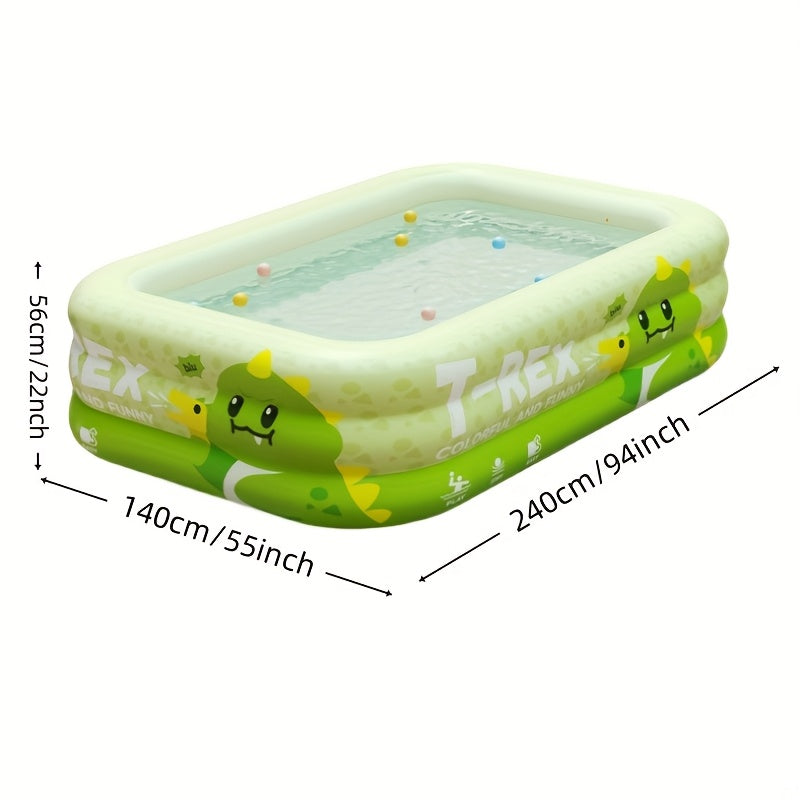 Inflatable Dinosaur Paddling Pool – Family Garden Pool