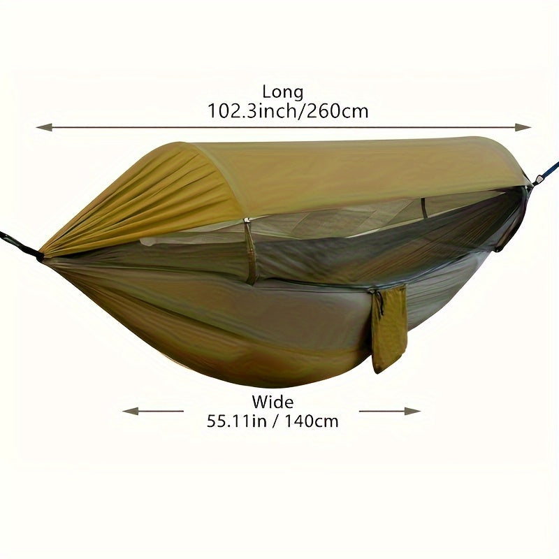 Camping Hammock – 3-in-1 with Mosquito Net & Sun Shade