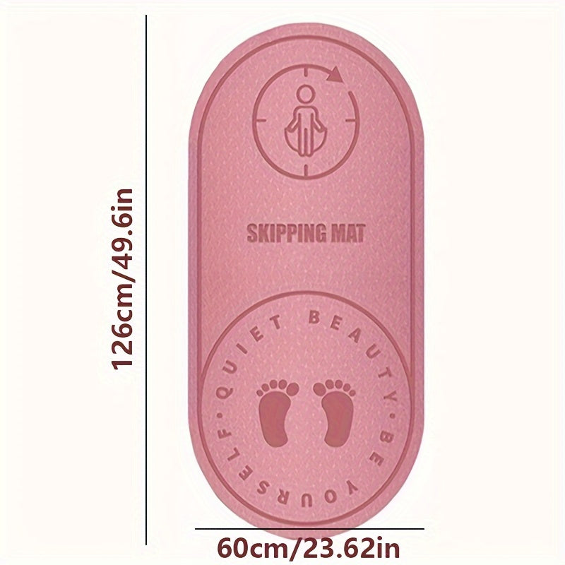 Skipping Mat – TPE Non-Slip Shock-Absorbing Jump Rope Mat