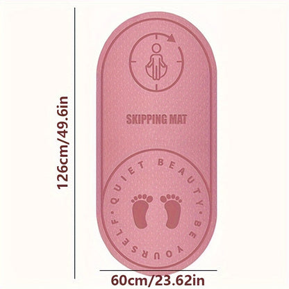 Skipping Mat – TPE Non-Slip Shock-Absorbing Jump Rope Mat