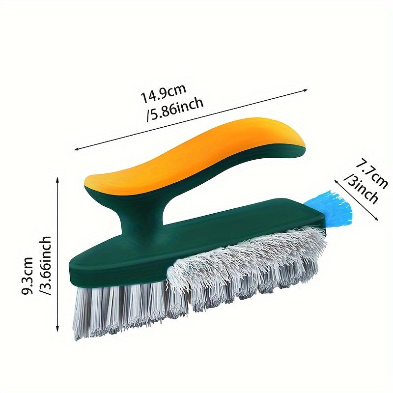 2-in-1 grout and floor scrub brush