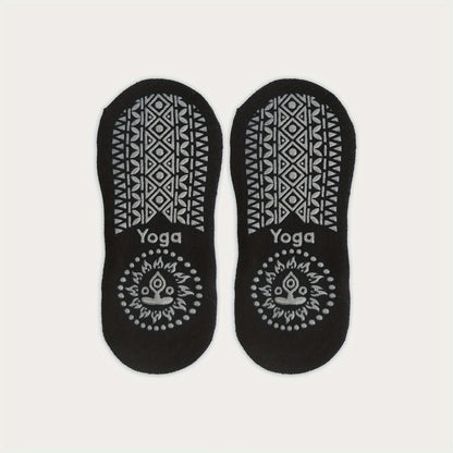 Cross-Strap Yoga Socks for Stability