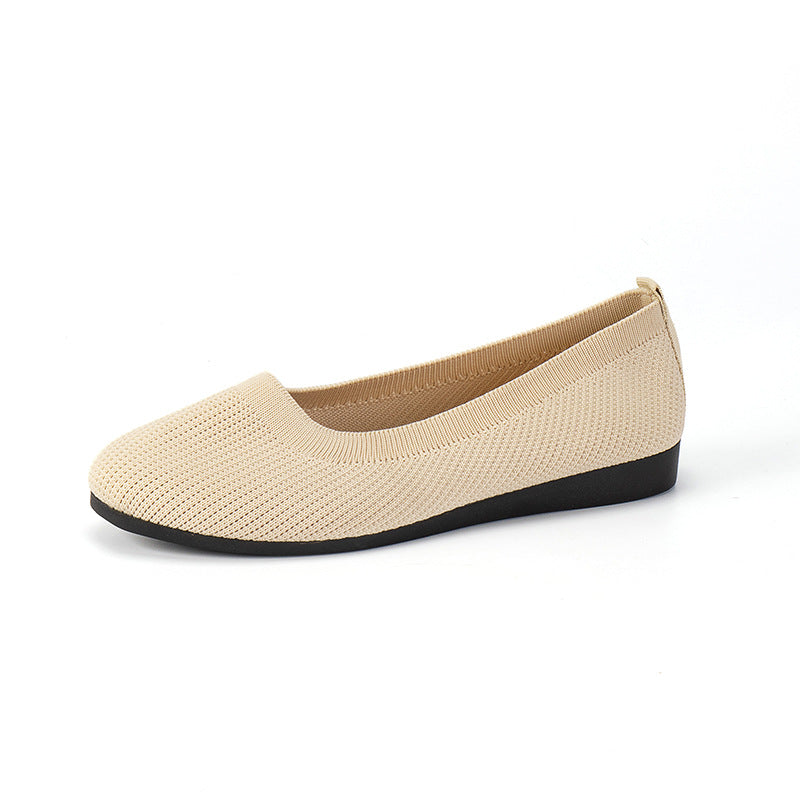 Women's slip-on cushioned comfort trainers