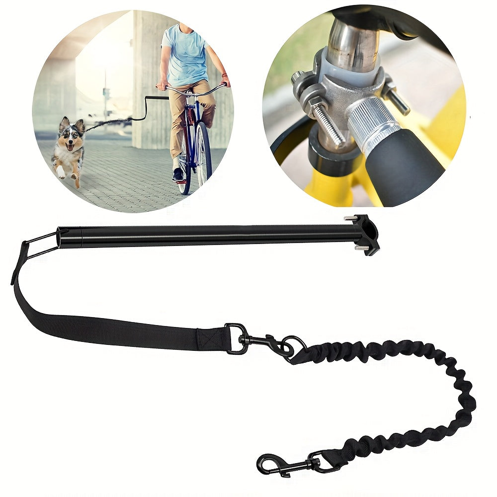Dog Bike Leash – Hands-Free Bicycle Lead with Shock Buffer