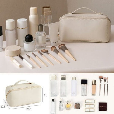 Women's Cosmetic Bag – Luxe Travel Makeup Pouch