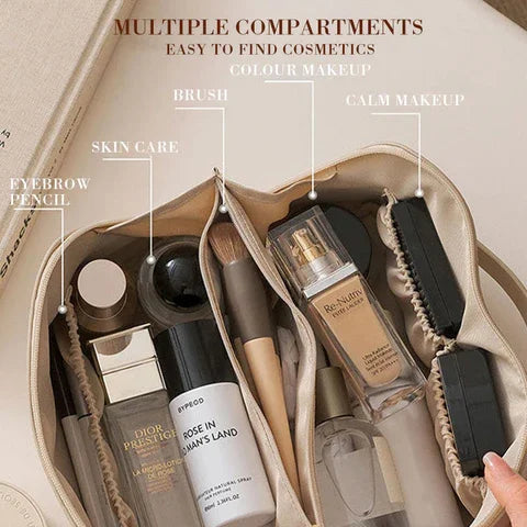 Women's Cosmetic Bag – Luxe Travel Makeup Pouch