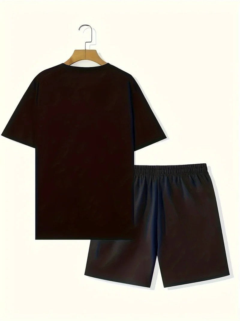 Summer Two-Piece Set – T-Shirt & Shorts Co-ord