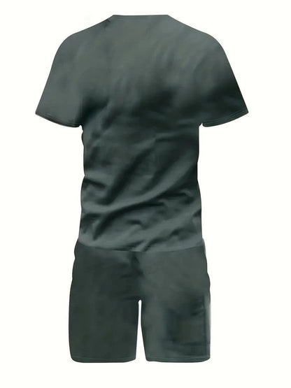 Summer Two-Piece Set – T-Shirt & Shorts Co-ord