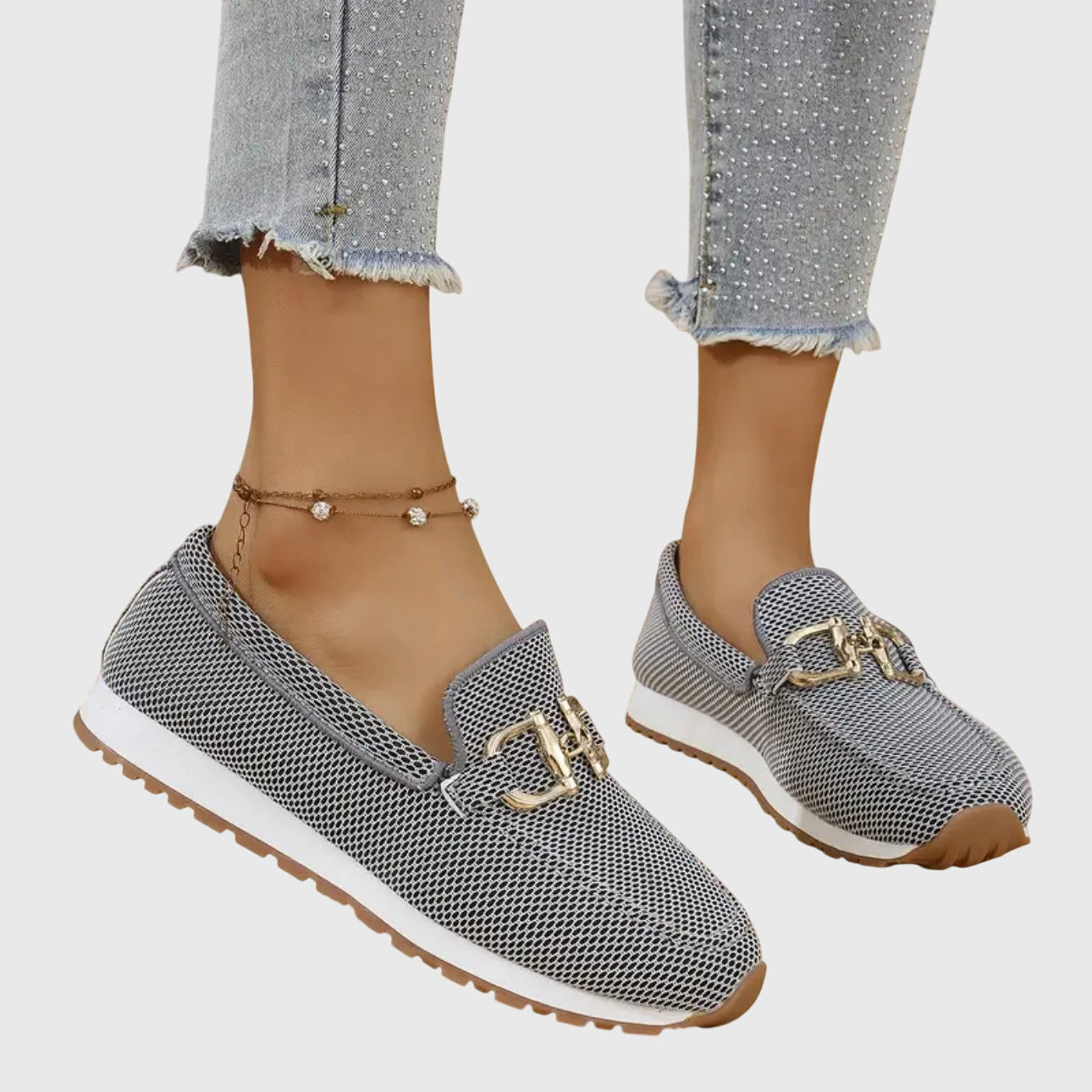 Women's slip-on cushioned comfort loafers