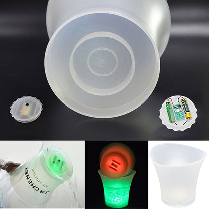 5L LED Ice Bucket – Light-Up Champagne & Beer Cooler with Lid