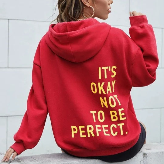 Women's casual hoodie colour option
