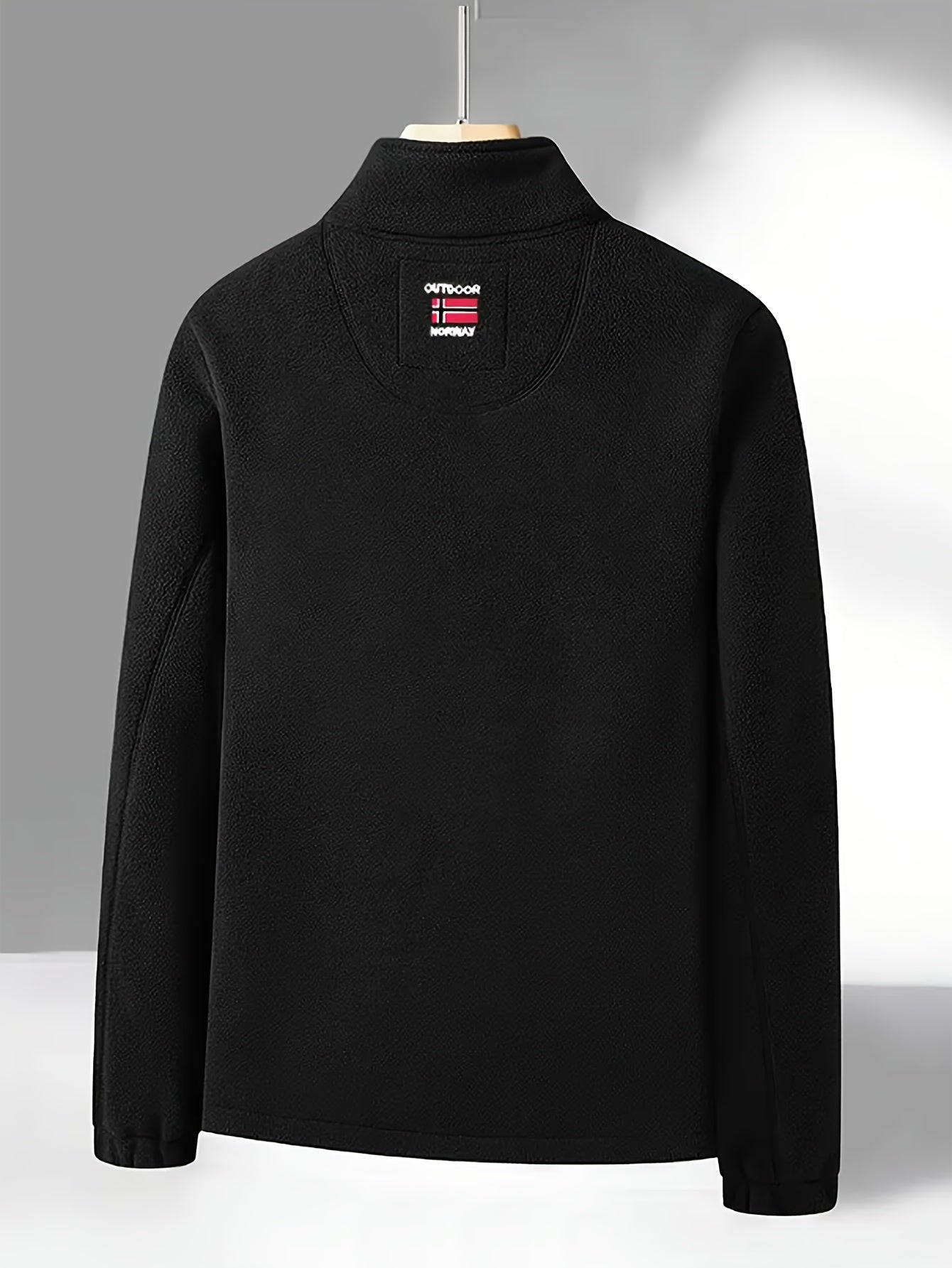 Fleece Jacket – Soft Warm Outdoor Jacket with High Collar