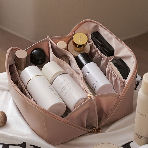 Women's Cosmetic Bag – Luxe Travel Makeup Pouch
