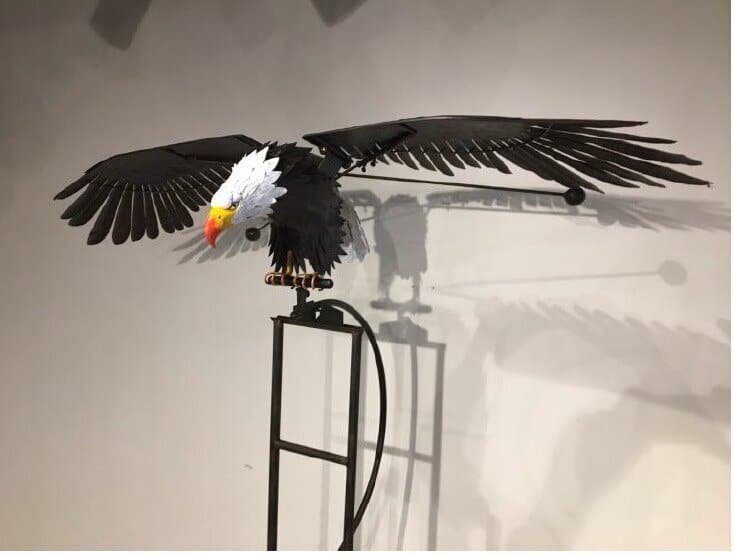 Metal Bird Wind Spinner – Decorative Garden Ornament