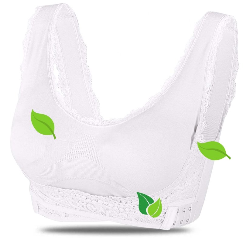 Women's seamless lace bra