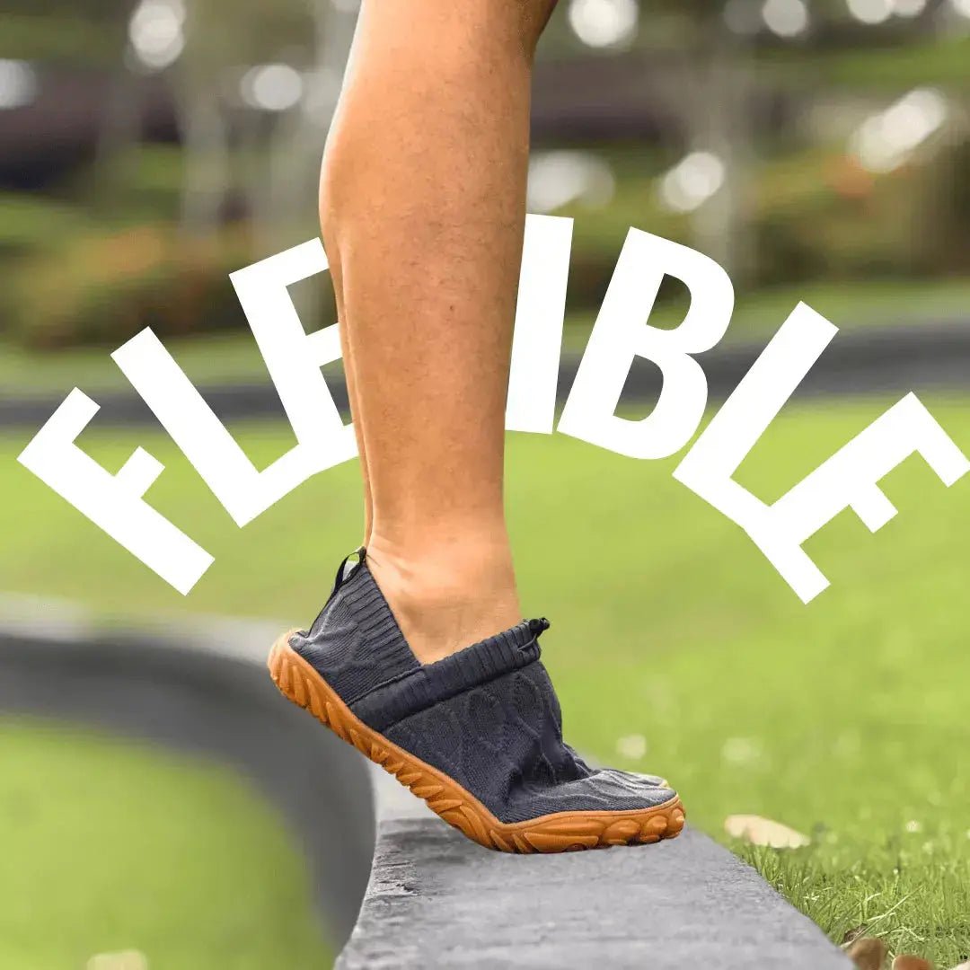 Barefoot wide-fit zero-drop mesh slip-on shoes