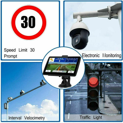 7-inch sat nav GPS navigation system for cars and trucks