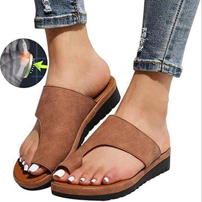 Wide Fit Orthopaedic Sandals for Women, Roomy Toe Box Comfort Sandals