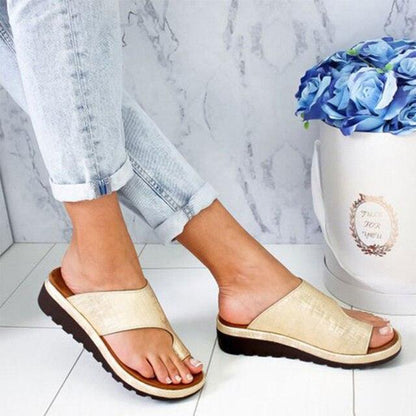 Wide Fit Orthopaedic Sandals for Women, Roomy Toe Box Comfort Sandals