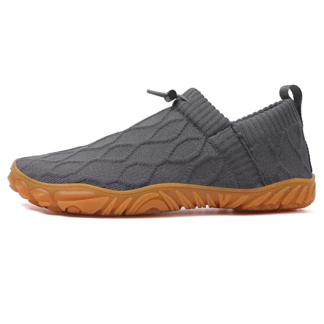 Barefoot wide-fit zero-drop mesh slip-on shoes