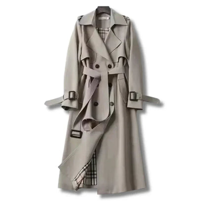 Women's Trench Coat – Classic Belted Winter Trench