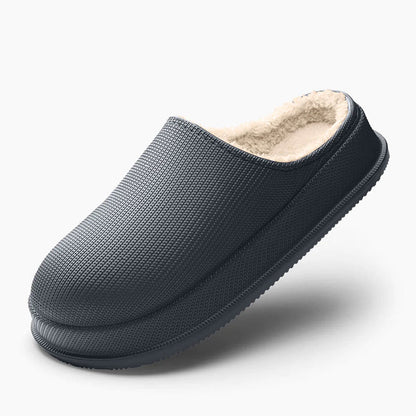 Warm Winter Slippers for Women, Plush Platform House Slippers with Non-Slip Sole