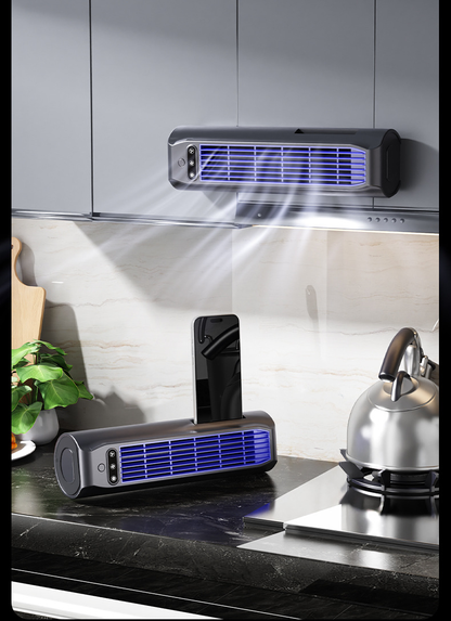 Portable bladeless rechargeable cooling fan