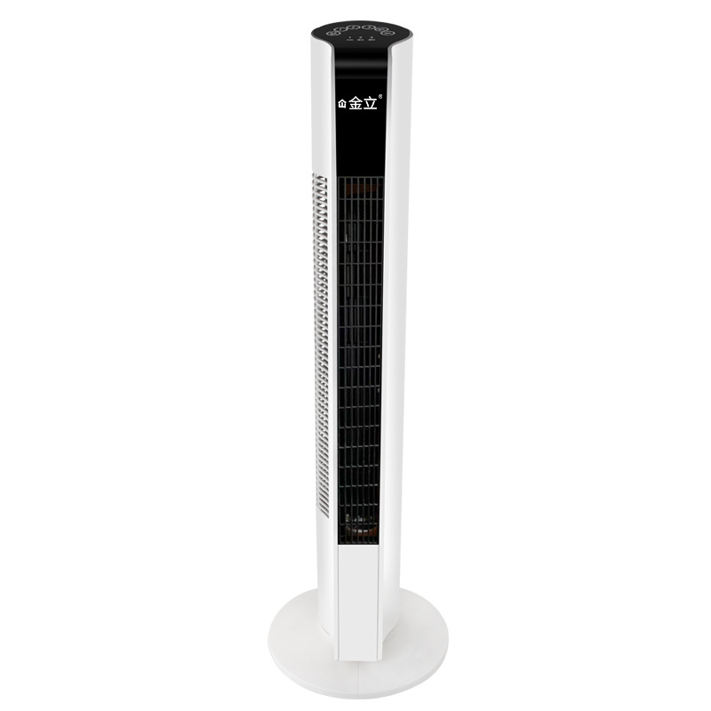 Bladeless oscillating tower fan with LED display