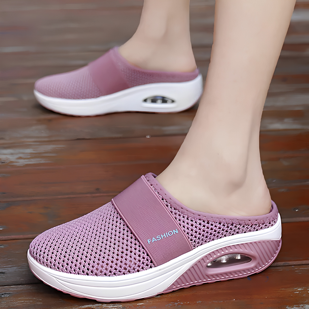 Orthopaedic Wedge Sandals – Arch Support Wedge Heels with Cushioned Sole