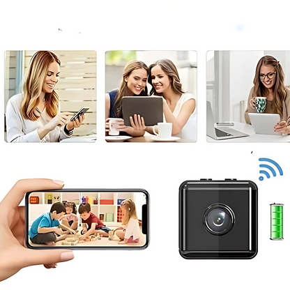 Mini wireless WiFi home security camera