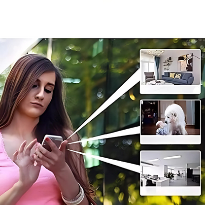 Mini wireless WiFi home security camera