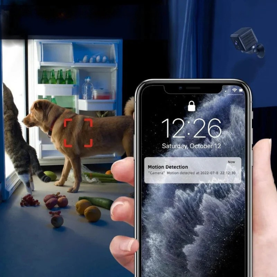 Mini wireless WiFi home security camera