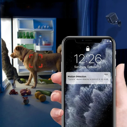 Mini wireless WiFi home security camera