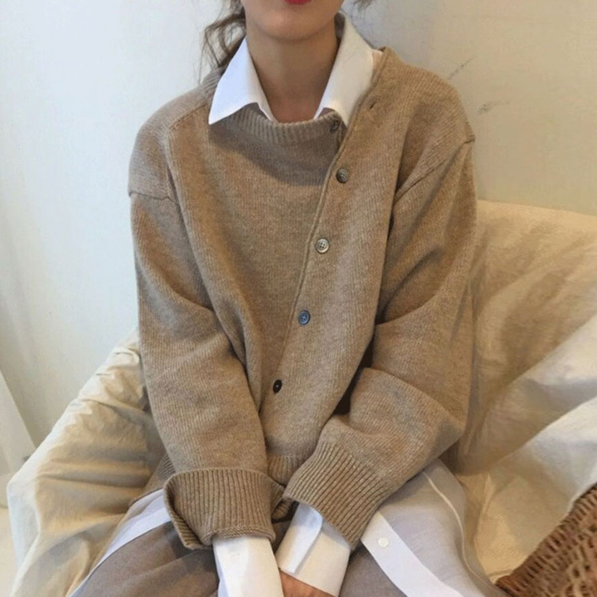 Women's breathable knit jumper colour option