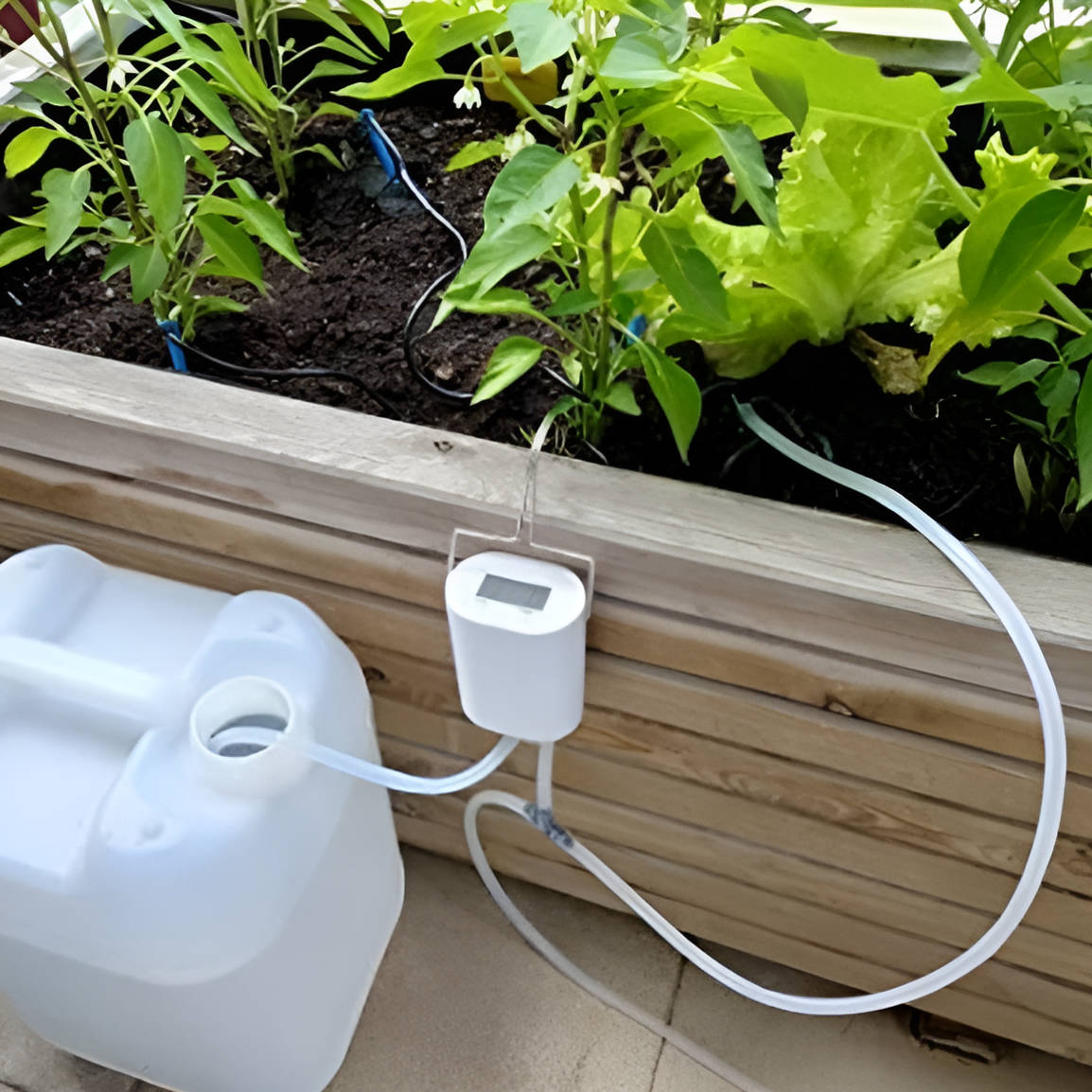 Automatic Plant Watering System – Timer Pump for 2–8 Pots