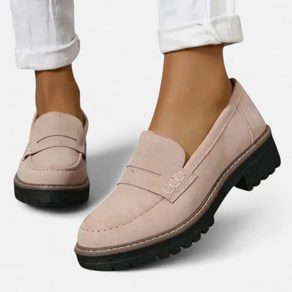 Women's Loafers – Classic Chunky-Sole Slip-On Loafers