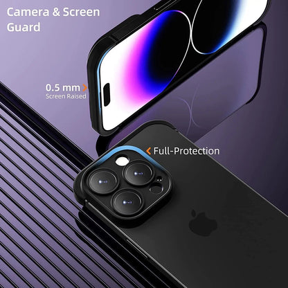 Rugged iPhone Case – Shockproof Protective Cover for iPhone 11–17 Series